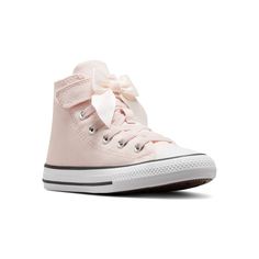 She'll show off her style with these Converse Chuck Taylor All Star Ruffles & Bows girls' easy-on shoes. Click this FOOTWEAR GUIDE to find the perfect fit and more!She'll show off her style with these Converse Chuck Taylor All Star Ruffles & Bows girls' easy-on shoes. Click this FOOTWEAR GUIDE to find the perfect fit and more!TECHNOLOGIES & FEATURES Features ruffle trim and an oversized stain bow Soft foam underfoot cushioning help support comfortable play Includes iconic Chuck Taylor patch and