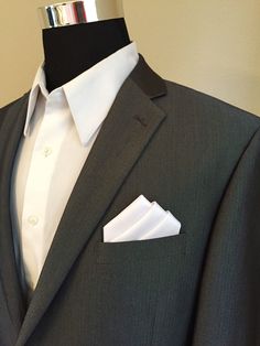 A personal favorite from my Etsy shop https://www.etsy.com/listing/522642851/pocket-square-white-pre-folded-pocket Grooms Pocket Square, Pocket Squares Wedding, Classic White Handkerchiefs For Business, Classic White Pocket Square For Formal Occasions, Classic Rectangular Pocket Square For Formal Occasions, Elegant White Fitted Pocket Square, Pocket Square Rules, Luxury Elegant Rectangular Pocket Square, Luxury Men's Rectangular Pocket Square