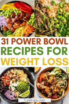 Ready for a lifestyle change? Our power bowls are packed with fresh ingredients, loaded with fiber, and brimming with flavor— delicious lunch ideas you’ll be making on repeat. Let's create meals at home that make your taste buds dance, while helping you lose belly fat and keep it off! Healthy Lunch Alternatives, Fat Burning Meals For Women, Power Bowl Lunch Ideas, Energy Bowls Recipes, Taco Bell Chicken Power Bowl Recipe, Fat Burning Lunch Ideas, Power Bowl Ideas, Recipes To Lose Belly Fat Meals, Asian Bowls Healthy