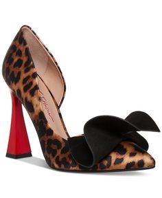 in stock Leopard Print Shoes Outfit, Leopard Print Shoes, Fun Heels, Chic Pants, Leopard Heels, Bow Pumps, Animal Print Fashion, Designer Heels, Dillard's