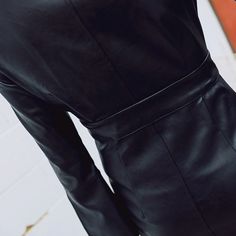 Black Zipper Sheath V Neck Long Sleeve Synthetic Leather Bodycon Dress 



Size
Bust
(cm)
Waist
(cm)
Hip(cm)
Length
(cm)
Sleeve(cm)


S
82
66
84
97
55


M
86
70
88
98
56


L
90
74
92
99
57


XL
94
78
96
100
58


"Please allow slight 1-3 cm difference due to manual measurement and a little color variation for different display setting "   1 inch=2.54cm Fitted Long Sleeve Mini Dress With Zipper Closure, Mini Length Bodycon Dress With Back Zipper For Fall, Fitted Bodycon Dress For Office In Winter, Fall Bodycon Dress With Back Zipper For Date Night, Fitted Winter Bodycon Dress For Office, Fall Date Night Bodycon Dress With Back Zipper, Fall Mini Bodycon Dress With Back Zipper, Winter Office Fitted Bodycon Dress, Fall Mini Dress With Side Zipper