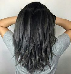 Κούρεμα Bob, Winter Hair Color, Ombre Hair Color, Grey Hair Color, Lace Hair, Hair Color Dark, Winter Hairstyles