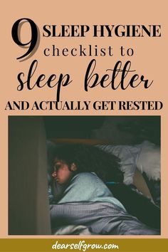 Sometimes it is hard to fall asleep because of anxiety or maybe poor sleep hygiene. By having a sleep hygiene or a routine before going to bed, your body will thank for it can finally rest and rejuvenate. Check out this sleep hygiene checklist I made to sleep better at night. Sleeping Better At Night Tips, How To Get More Restful Sleep, Night Routine For Better Sleep, Healthy Sleeping Habits, Bed Time Ritual, How To Have Better Sleep, Good Sleep Hygiene, Good Sleep Routine, How To Get A Better Sleep