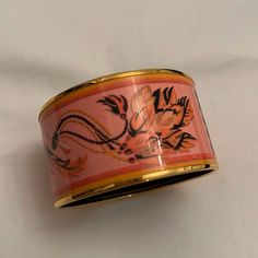 Beautiful Hermes 62mm Bangle, Comes With Pouch. Hermes Bangle, Hermes Jewelry, Orange Pink, Color Orange, Womens Jewelry Bracelets, Limited Time, Pink And Orange, Bangles, Pouch