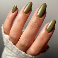 45 Insanely Cute Autumn Nail Designs You Have to Recreate This Autumn Season Autumn Nail Colours 2023, Nail Trends2023, Green Autumn Nails, Fake Nails Natural, Autumn Nails Fall, Gel Fake Nails, Autumn Nail Designs, Nails Medium Almond, Pink Press On Nails