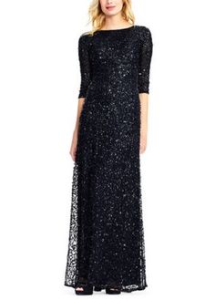 Modest Evening Dresses, Modest Evening Dress, Sequin Evening Dress, Mesh Gown, Mother Of The Bride Dresses Long, Sequin Evening Gowns, Indo Western Dress, Dresses Classy, Plus Size Formal Dresses