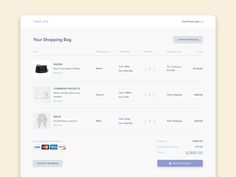 an image of a shopping bag in the shop page on woorlooker's website