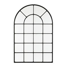 an arched window is shown against a white background