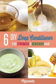 6 DIY Deep Conditioner Recipes Deep Conditioner Recipe, Diy Deep Conditioner, Coffee Facial, Home Remedies For Hair, Luscious Hair, Homemade Hair Products, Super Easy Recipes, Natural Therapy