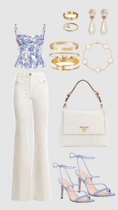 Outing Outfit, Casual Preppy Outfits, Casual Day Outfits, Simple Trendy Outfits, Perfect Wedding Dress, Cute Everyday Outfits, Rich Girl, Cute Summer Outfits, Looks Style