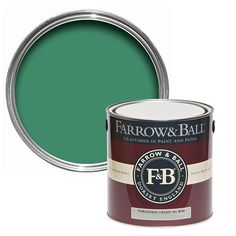 the farrow and ball paint is green