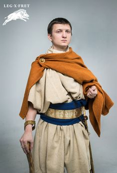 Drapery Clothes, Roman Clothing, Ancient Greek Clothing, Roman Hairstyles, Roman Characters, Empire Romain, Medieval Costume, Roman Fashion, Historical Costume