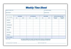 a printable weekly time sheet with the words,'it is important to keep track on