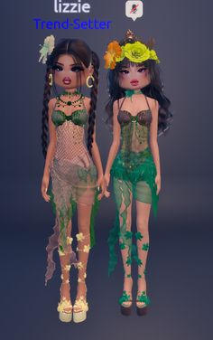 never done this before but here you go some inspo for rainforest theme in dress to impress LIKE !! Rainforest Dress To Impress Outfits, Dti Theme Rainforest Outfit, Hard Themes In Dress To Impress, Rainforest Dti Outfit, Rainforest Outfit Dress To Impress, Dress To Impress Creative, Rainforest Dress To Impress Outfit, Rain Forest Dress To Impress, Dress To Impress Uniforms Theme