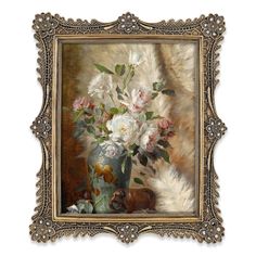 PRICES MAY VARY. To add a timeless and elegant touch to your home’s interior with this French style 8x10 picture frame. The picture frames 8x10 is made of hard resin. It has floral & feather shaped curves all around the sides and painted by hand individually in gold color. This 8x10 frame comes with an easel kickstand and hanging hooks on the back for tabletop display and wall hanging horizontally or vertically. Framing modern masterpieces or photos with these vintage pictures frames will enhanc French Style Home Decor, Picture Frames Wall, French Style Home, 11x14 Picture Frame, Antique Photo Frames, Frames Wall, 5x7 Picture Frames, 8x10 Picture Frames, Tabletop Picture Frames