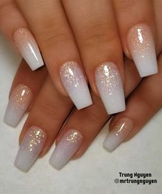 Shorter Nails, Car Engines, Grey Shades, Ombre Nails Glitter, Ombre Acrylic Nails, Cute Acrylic Nail Designs, Nails Christmas, Long Acrylic