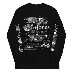 Custom G-Jones long sleeve designed by Soundwave Clothing. Made to order. Festival Merch, Edm Music Festivals, Edm Music, Sleeve Designs, Music Festival, Long Sleeve Shirt, Sleeve Shirt, Long Sleeve Shirts, Tops & Tees