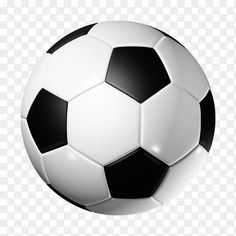 a black and white soccer ball on a transparent background, hd png downloads