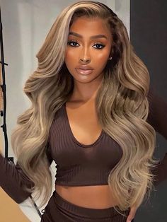 Wig Styling, Ash Blonde Hair, Hair Laid, Lace Hair, Blonde Ombre, Black Girls Hairstyles, Balayage Hair, Hair Looks, Human Hair Wigs