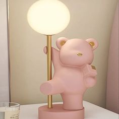 45471200149678 Light Pink Bedroom Decor, Bunny Bedroom, Pink Dorm Room Decor, Table Lamp Luxury, Cute Lamp, Bunny Lamp, Lamp Luxury, Luxury Birthday Gifts, Lamp Pink