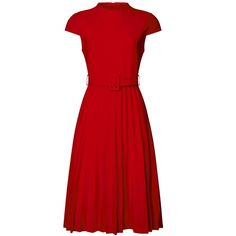 This dress can be a perfect addition to almost any outfit for daily wear, great for work, meetings, weddings, offices, businesses, parties, cocktails, casual, everyday dressing, etc. Pair with flat shoes or high heels for an elegant office look. Comfortable and versatile, this dress is perfect on its own or as a layer under a blazer. Elegant Red Dress, Work Meetings, Pleated Dresses, Elegant Office, Holiday Party Outfit, Dresses Red, Pleated Midi Dress, Party Outfits, Long Sleeve Midi