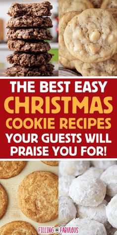 the best easy christmas cookie recipes your guests will praise you for