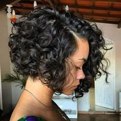 Curly Hair Photos, Wavy Haircuts, Short Curly Wigs, Trending Hairstyles, Curly Hair Cuts, Pompadour, Hair Photo, Short Curly Hair