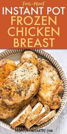 the instant pot frozen chicken breast recipe