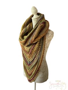 "Desert Blooms" This Wild Oleander Hooded Scarf has lots of character for the fall and winter season. The beige colors mixed with burgundy, blue, green, and golds will be a perfect addition to the fall wardrobe. Made with soft and squishy 100% acrylic yarn; machine wash gentle/cold cycle and can be machine dried on low heat setting or air dried. Sizes: Adult Child Toddler This item is made to order and will be ready 1-3 weeks once order is placed. If needed by a specific time please let me know! Free priority shipping. Pattern by wickedly handmade. Wickedly Handmade, Hooded Cowl Crochet Pattern Free Snood, Womens Crochet Hooded Scarf, Wild Oleander Hooded Scarf, Crochet Wild Oleander Hooded Scarf, Hooded Infinity Scarf, Desert Scarf Hood, Fall Scarf, Hooded Cowl