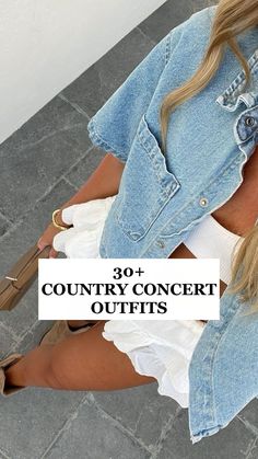 Discover 30 Country Concert Outfits That Will Make You Look like a Celeb! From Western vintage styles to trendy Wallen concert outfit ideas, find the perfect country concert outfit for any show. Get inspired with Morgan Wallen concert outfit ideas and stand out at any event. These country concert outfits are designed to make you shine, whether you're heading to a country concert or multiple country concerts this season. Elevate your concert outfits and rock the ultimate country style!