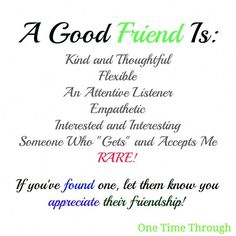 a good friend is greeting card for someone