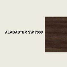 an image of a wooden floor with the words'abaster sw 7008 '