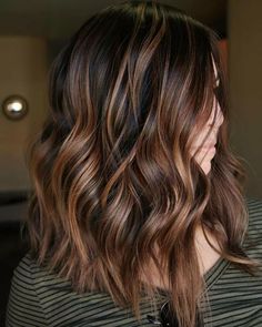 Beer For Hair, Copper Balayage, Brown Balayage, Makijaż Smokey Eye, Trendy Hair Color, Balayage Brunette, Brown Blonde Hair