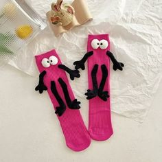 Couple Holding Hands Socks,Funnys Magnetic Suction Doll Couple Socks,Funnys Socks For Women Men Features: Magnetic Hand Holding Sock: These socks feature a and unique design with magnetic hand holding, making them a great conversation . Funny Socks for Women Men: for both men and women, these socks are sure to bring a smile to anyone's face. Magnetic Three-Dimensional Doll Socks: These socks feature a magnetic three-dimensional doll design, adding a and playful to your outfit. Breathable Mid-Tub Conversation Funny, Couple Socks, 3d Doll, Doll Couple, Hand Socks, Doll Socks, Girls Ankle Socks, Doll Design, Couple Holding Hands