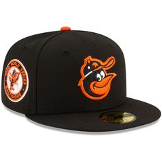 You'll blow all of the other Baltimore Orioles caps out of the water when you grab this Authentic Collection 1966 World Series Replica 59FIFTY fitted hat from New Era. Not only does it feature sleek Baltimore Orioles graphics embroidered on the crown, it also has a special patch on the side commemorating a special piece of the team's history. Black Retro Hat For Sports Events, Mens Fasion, Polo Outfit, Nba Hats, Head Gear, New Era Cap, New Era 59fifty, Fitted Caps, Baltimore Orioles