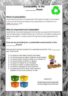 an image of a paper with the words, what is sustainability in the room?