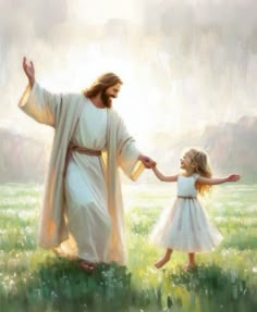 Jesus Comforting Pictures, Jesus With Child, Jesus Helping, Jesus And Child, Jesus And Girl, Jesus And The Children, Jesus Laughing, Jesus Smiling, Prophetic Painting