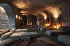 Modern underground bunker interior with a stylish living room. stock image Bunker Home Underground Shelter, Underground Bunker Interior, Luxury Bunker Interiors, Bunker Interior Design, Bunker Ideas Underground, Bunker Aesthetic, Apocalypse Bunker