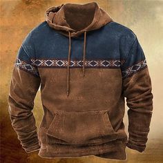 Patchwork Hoodie, Basic Streetwear, Hoodies Men Pullover, Street Style Trends, Vintage Hoodies, Men Street, Mens Trends, Pullover Men, Sierra Leone