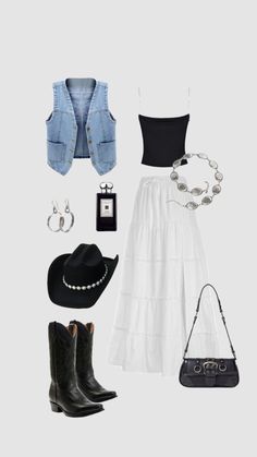 Classy Cowgirl Outfits, Casual Country Outfits, Look Boho Chic, Cowgirl Style Outfits, Western Wear Outfits, Cute Country Outfits, Rodeo Outfits