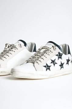 Zadig Used Star Sneakers sneakers white women | Zadig&Voltaire Sneakers White Women, Shoe Inspo, Girly Shoes, Star Shoes, Aesthetic Shoes, Sneakers Women, Swag Shoes, Star Sneakers