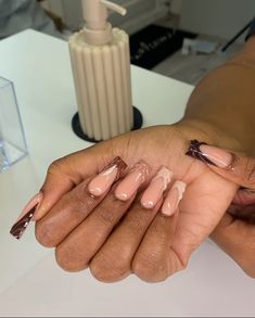 Girly Nails, Classy Acrylic, Girly Acrylic Nails, Classy Acrylic Nails, Nails Only, Unique Acrylic Nails, Colorful Nail Designs, Nail Nail, Pink Acrylic Nails