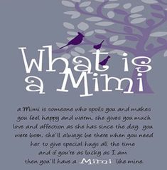 an image of what is a mini poster with two birds sitting on a tree and the words, what is a mini?