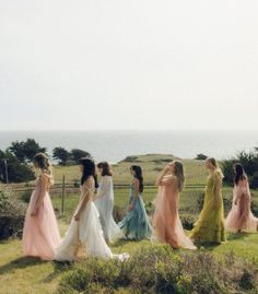 Different Color Dresses, Norcal Wedding, Different Bridesmaid Dresses, Debut Ideas, Pinterest Contest, Mismatched Bridesmaid Dresses, Washington Wedding, Washington Weddings