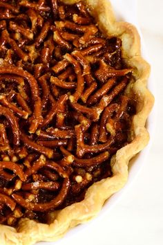 Mock Pecan Pie Recipe - My Mock Pecan Pie Recipe is a delicious and easy no-nut pecan pie recipe. Nut-free version of a family favorite recipe. Everyone enjoys this delicious pie! My family pecan pie recipe combined with the pretzels’ crunchiness gives it a sweet and salty combo that's out of this world! They still taste so much like pecans in this pie! / addapinch.com #addapinch #mockpecanpie #nutfree #pie #dessert Nut Free Pecan Pie, Mock Pecan Pie Recipe, Mock Pecan Pie, Easy Homemade Whipped Cream, Perfect Whipped Cream, Flaky Pie Crust Recipe, Homemade Whipped Cream Recipe, Breakfast Sides Dishes, Whipped Cream Recipe