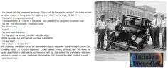 an old black and white photo shows men standing next to a car