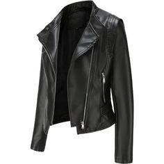 Zipper Closure Hand Wash Only Fabric:Pu Leather ,Lining:100% Polyester.Moto Biker Jacket:Short Style,Suitable For Daily Work,Casual Wear,Suit For Spring,Fall,Winter. Features:Solid Color,Including:Black,Dark Blue,Off-White,Red.Front Zipper Closure The Faux Leather Makes This Jacket A Staple In Every Woman’s Closet; It Is Perfect To Transition Between Seasons Or To Use As A Layering Piece. Black Winter Outerwear With Side Zipper, Black Outerwear With Side Zipper For Winter, Fitted Casual Outerwear With Side Zipper, Fitted Moto Outerwear With Zipper Closure, Fitted Biker Outerwear With Zipper Closure, Winter Biker Jacket With Side Zipper, Casual Fitted Biker Jacket With Side Zipper, Fitted Black Outerwear With Side Zipper, Womens Dress Coats