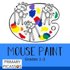 a mouse paint book with the title