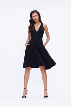 Catalina Dress – Dress the Population Realistic Wedding, Beach Wedding Black, Fit And Flare Cocktail Dress, Wedding Dress With Veil, Long Sleeve Dress Formal, Black Tie Wedding, Black Sleeveless Dress, Dillard's