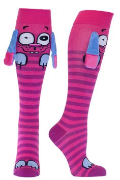 PRICES MAY VARY. GREAT GIFTS for 2023 | Perfect for crazy socks day, birthdays, christmas and other holidays CUTE ANIMAL SOCKS: Lulu the llama. High quality comfortable knee high socks with soft 3D elements will brighten up anyone's wardrobe. You will be the only person in the room with the coolest socks. Ears and Wings stay on strong and machine washable. SIZES: Fits 5-8 years old |Socks for kids | Stripped designs HOW TO WEAR: Socks for boots | flats | pilates | exercise | Running | relaxing Q Crazy Socks For Kids, Wacky Socks, Pizza Socks, Panda Socks, Cat Mermaid, Girls Knee High Socks, Silly Socks, Mermaid Cat, Non Slip Socks